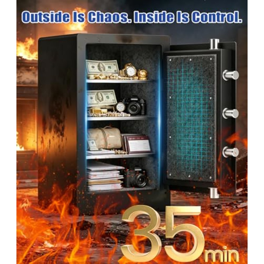 Heavy Duty Fireproof Safe for  - огляд і ціна Fire Safe Document