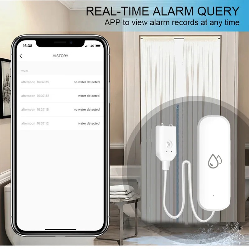 Smart Home Zigbee Water Leak D - огляд і ціна Water Alarm Sensor