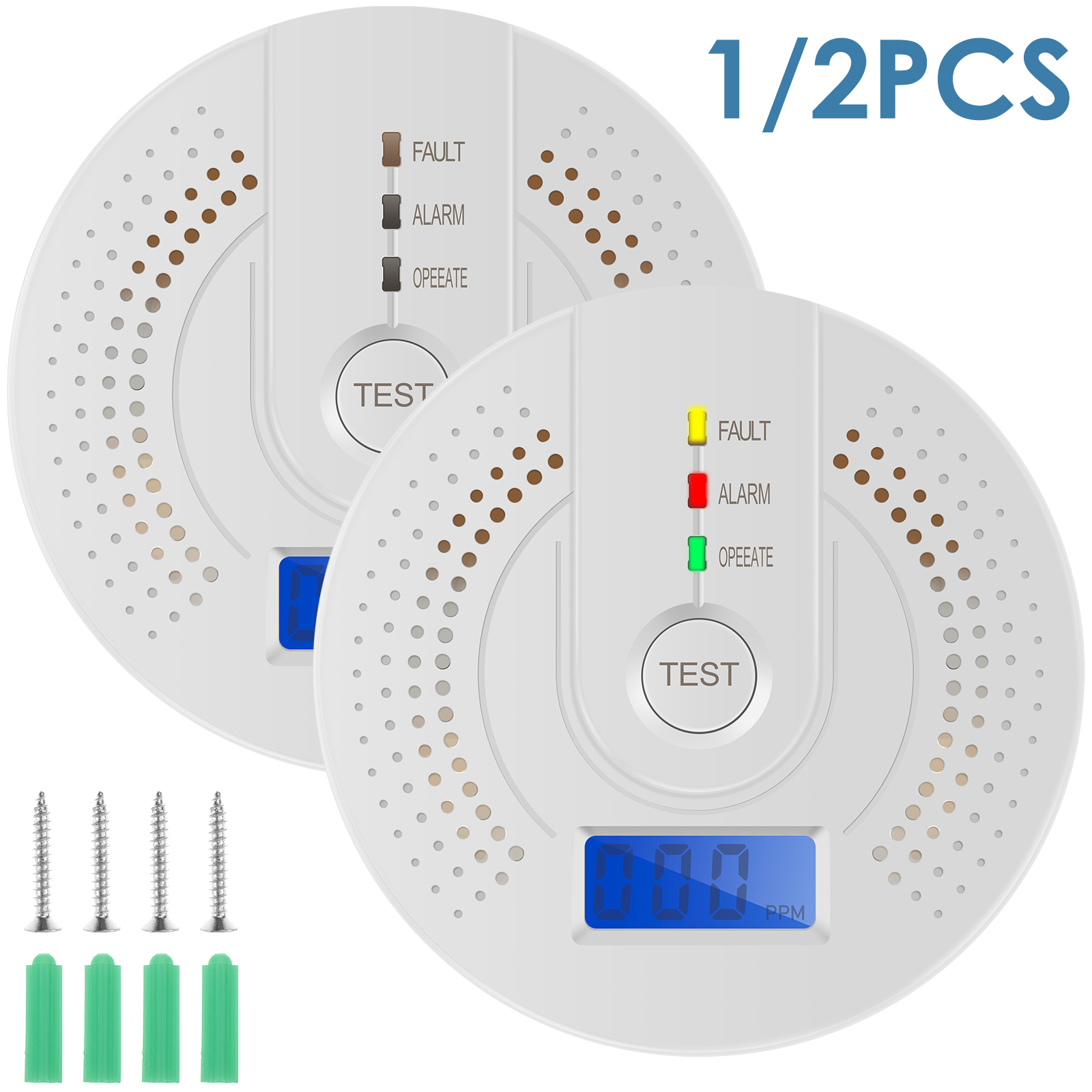 Independent CO Alarm Sensor Ca - огляд і ціна Smoke Detector Interconnected